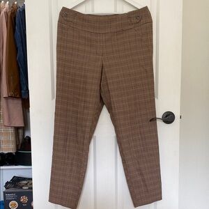 Soho Brown Trousers Classic Straight-Leg Design